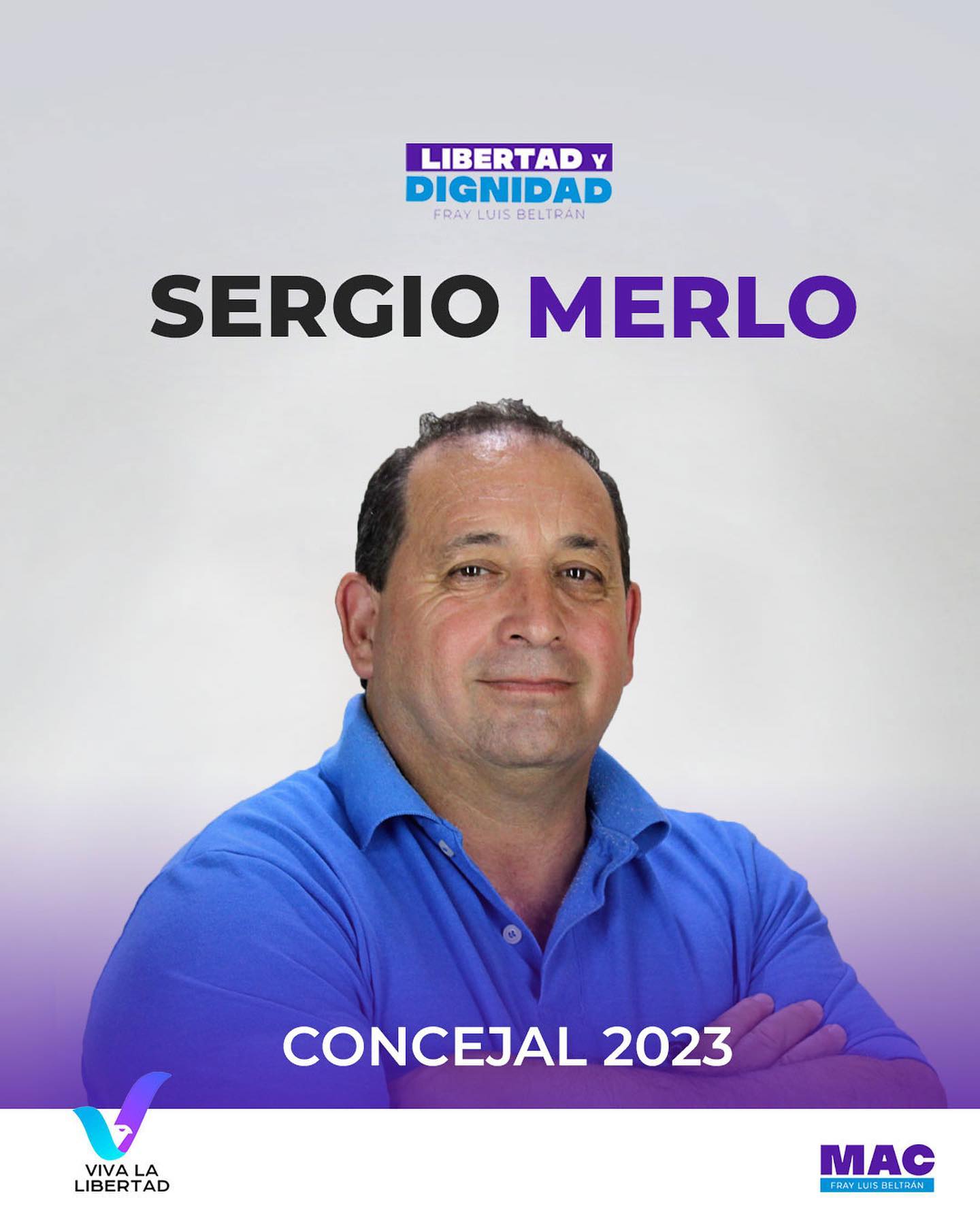 Pre-Candidato a Concejal por MAC en Fray Luis Beltrán